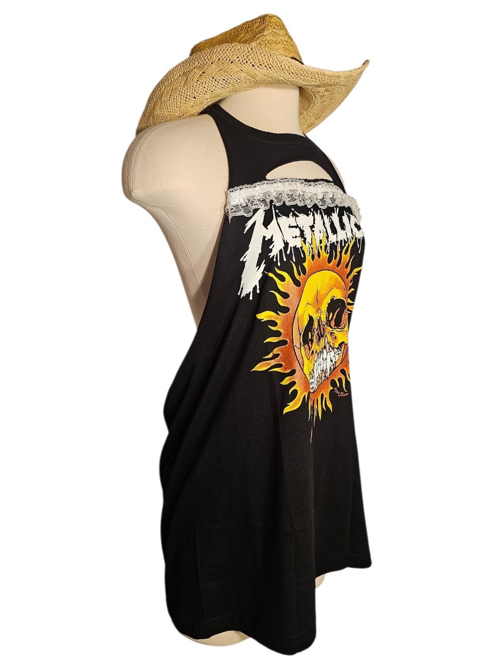 Halter Top Cover Up Upcycled Creation Made By Michikokoko